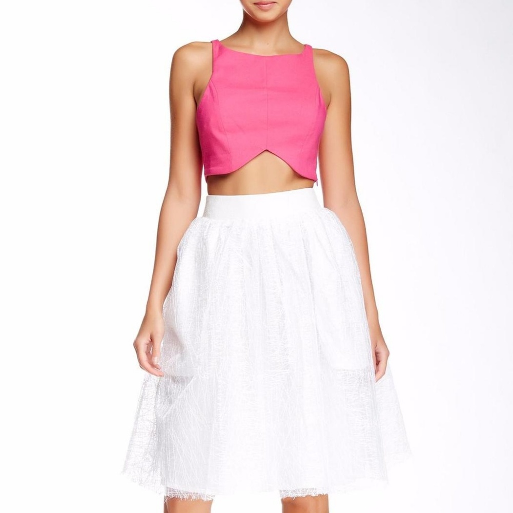 Mesh Layered Full Skirt - Picture 8 of 8